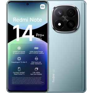 Xiaomi - Redmi Note 14 Pro+ - Smartphone - Frost Blauw - 8GB/256GB
