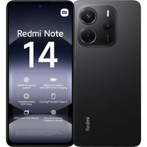 Redmi - Note 14 - Mobiele Telefoon - Zwart - 256GB