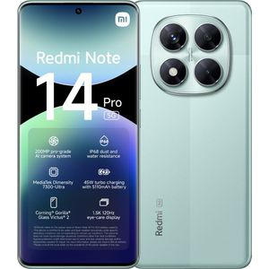 Redmi - Note 14 Pro 5G - Mobiele Telefoon - Groen - 256GB