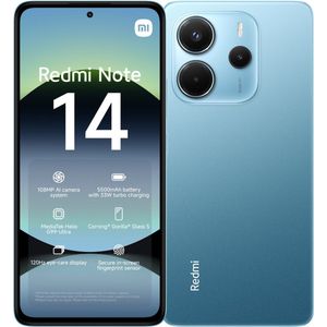Xiaomi - Redmi Note 14 - Smartphone - Zwart - 6GB/128GB
