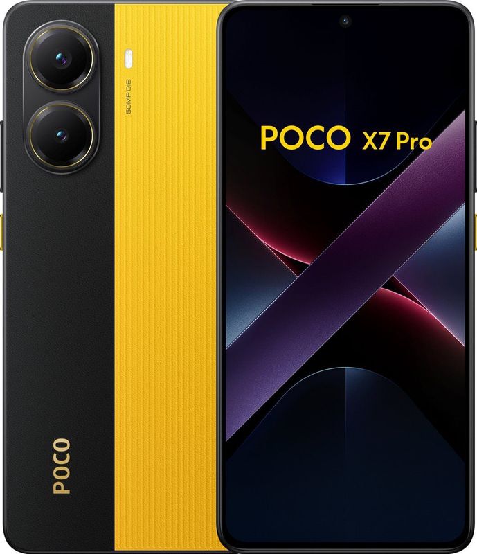 Xiaomi - POCO X7 Pro - Smartphone - Geel - 256 GB - 50 Mpx - 5G
