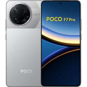 Xiaomi - Poco F7 Pro - Smartphone - Zilver - 512 GB - 12 GB RAM - 5G