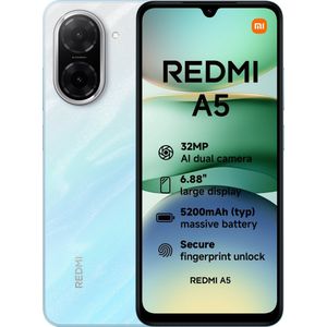 Xiaomi - Redmi A5 - Smartphone - Zwart - 3GB RAM - 64GB Opslag