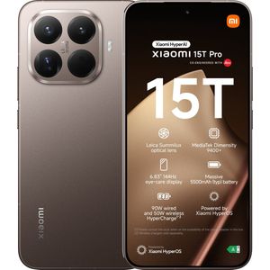 Xiaomi 15T Pro - Smartphone - Goud - 512 GB - 6.83 inch - Dubbele SIM - 5G