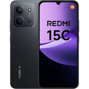 Xiaomi - Redmi 15C 5G - Smartphone - Zwart - 4 GB RAM - 256 GB Opslag