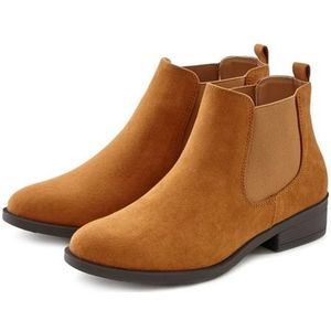 Vivance Chelsea-boots comfortabel om in te glijden, vegan enkellaarsjes