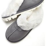 Vivance Plüsch Hausschuhe, Hausschuh, Pantoffeln, Clogs, Schlappen, Pantolette mit Warmfutter VEGAN