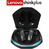 Lenovo ThinkPlus GM2 Pro - Bluetooth 5.3 - Draadloze oordopjes - Ergonomisch - Noise-cancelling - Waterbestendig - Sport - Gamen - Reizen - Zwart