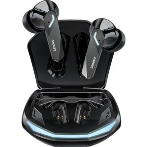 Lenovo - ThinkPlus GM2 Pro - Draadloze Oordopjes - Zwart - Ergonomisch - Noise-cancelling - Waterbestendig