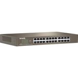 Tenda - TEG1024D - Ethernet Switch - 24 Poorten - Metaal - Onbeheerd