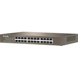 Tenda - TEG1024D - Ethernet Switch - 24 Poorten - Metaal - Onbeheerd