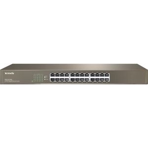 Hubs & Switches - TEG1016G - 16-poorts Gigabit Switch - 1U - Metalen Behuizing