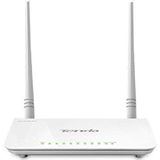 Tenda D303 draadloze router (dual band (2.4 GHz), 64-bit WEP, WDS, WPA2-PSK, IEEE 802.11 n) Fast Ethernet, Blanco, IEEE 802.11 n)
