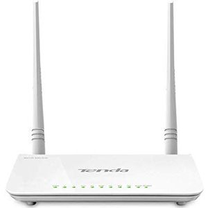 Tenda D303 draadloze router (dual band (2.4 GHz), 64-bit WEP, WDS, WPA2-PSK, IEEE 802.11 n) Fast Ethernet, Blanco, IEEE 802.11 n)