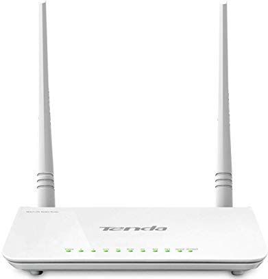 Tenda D303 draadloze router (dual band (2.4 GHz), 64-bit WEP, WDS, WPA2-PSK, IEEE 802.11 n) Fast Ethernet, Blanco, IEEE 802.11 n)