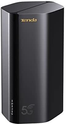 Tenda 5G NR SIM-router, WLAN-router 6 Mesh AX1800, Box 5G, Easy Mesh, Plug & Play, 2 Gigabit-poorten, verbindt tot 128 apparaten, WPA3, compatibel met alle SIM-apparaten (5G03)