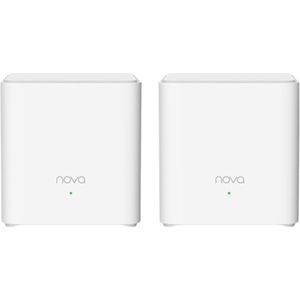 Tenda - Nova Ex3 - Wifi-toegangspunt - Wit - Wifi 6 - 2 Eenheden