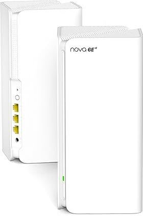 Tenda - Nova MX21-Pro - Mesh WLAN Systeem - Wit - Wi-Fi 6E - AXE5700