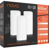 AX3000 - Whole Home Mesh Wi-Fi 6-systeem - Dual-band - Zwart - Hoogwaardige prestaties
