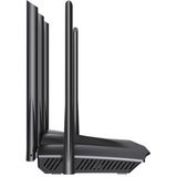 Tenda - TX12 PRO - Draadloze Router - Zwart - Fast Ethernet - Dual-band
