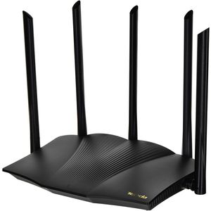 Tenda - TX12 PRO - Draadloze Router - Zwart - Fast Ethernet - Dual-band