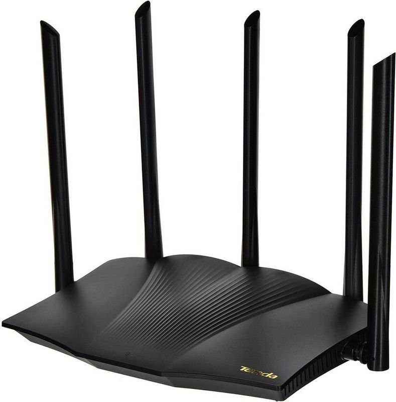 Tenda - TX12 PRO - Draadloze Router - Zwart - Fast Ethernet - Dual-band