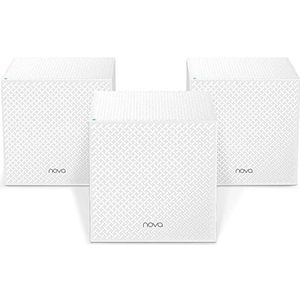 Tenda - Nova MW12-3 - Wi-Fi Systeem - Wit - Multi-Vloer Dekking