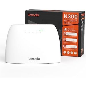 Router Tenda N300 - Wit - 300 Mbit/s