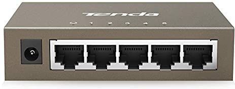 Tenda - TEG1005D - Switch - 5 Poorten - Geïntegreerde Bliksembeveiliging