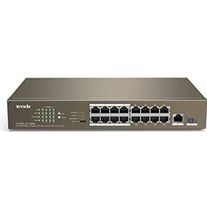 Tenda - TEG1116P-16-150W Switch - 16 Poorten - PoE - Gigabit