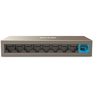 Tenda TEF1109D (9 ports), Netwerkschakelaar, Grijs