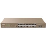 Tenda - Teg1126p-24-410w Switch - 26 Poorten - Gigabit Ethernet - 2 SFP Poorten