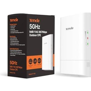 Tenda O1 draadloos toegangspunt (WAP) 300 Mbit/s Wit Power over Ethernet (PoE)