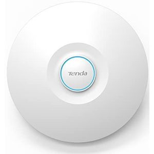 Tenda i29 AX3000 Access Point PoE WiFi 6 (802.11ax Dualband, MU-MIMO und OFDMA, 2 Gigabit Ports, WPA3, mehrere SSIDs, PoE+ Powered, inklusive Netzteil)