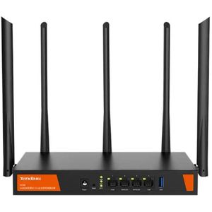 Tenda - W30E - WLAN Router - Zwart - Gigabit Ethernet - Dual-Band
