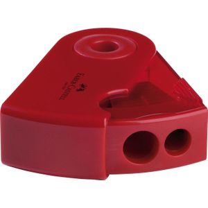 FABER-CASTELL Dosenspitzer doppelt blau oder rot