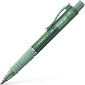 Faber-Castell Kugelschreiber Poly Ball View XB, Großraummine, dokumentenecht