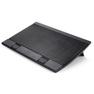 DeepCool WIND PAL FS Black Laptop Cooler, 2x 140mm Fan, 2x USB 2.0 Hub