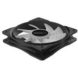 DeepCool 120R Single Colour Red LED 120mm Fan, Hydro Bearing