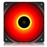 DeepCool 120R Single Colour Red LED 120mm Fan, Hydro Bearing