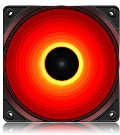 DeepCool 120R Single Colour Red LED 120mm Fan, Hydro Bearing