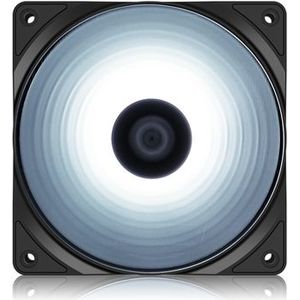 DeepCool 120W Single Colour White LED 120mm Fan, Hydro Bearing