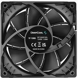 DeepCool TF120S Computer behuizing Ventilator 12 cm Zwart 1 stuk(s)