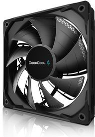 DeepCool TF120S Computer behuizing Ventilator 12 cm Zwart 1 stuk(s)