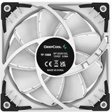 DeepCool TF120S Computer behuizing Ventilator 12 cm Wit 1 stuk(s)