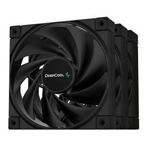 DeepCool FK120-3 in 1 Processor Ventilator 12 cm Zwart 3 stuk(s)