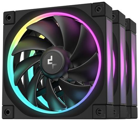 Deepcool - FL12 3in1 - Ventilator - Zwart - 120mm - 3x