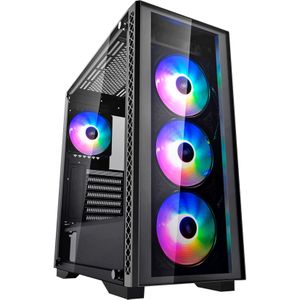DEEPCOOL MATREXX 50 RGB TEMPERED GLASS E-ATX BLACK