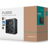Deepcool - PL800-D - PC Voeding - Zwart - 800 W - 80 PLUS Bronze