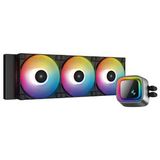 DeepCool LS720 Processor Alles-in-één vloeistofkoeler 12 cm Zwart 1 stuk(s)